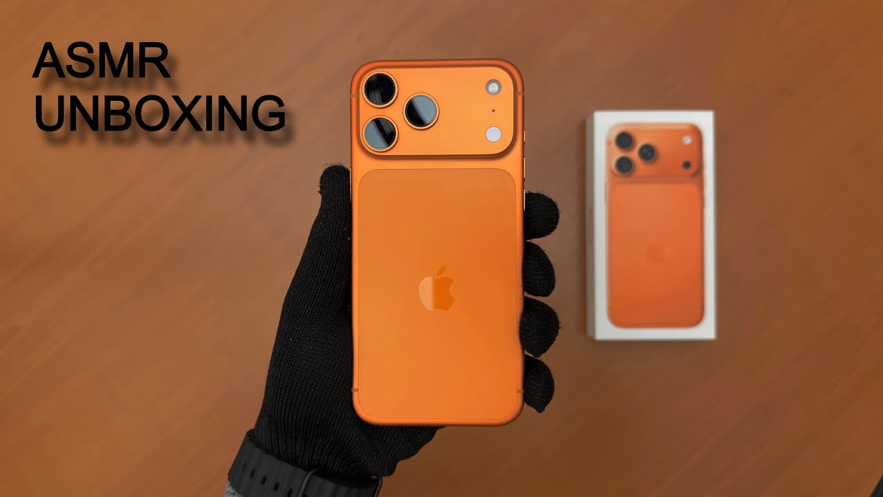 iPhone 17 Pro Max (DETAILED) ASMR UNBOXING