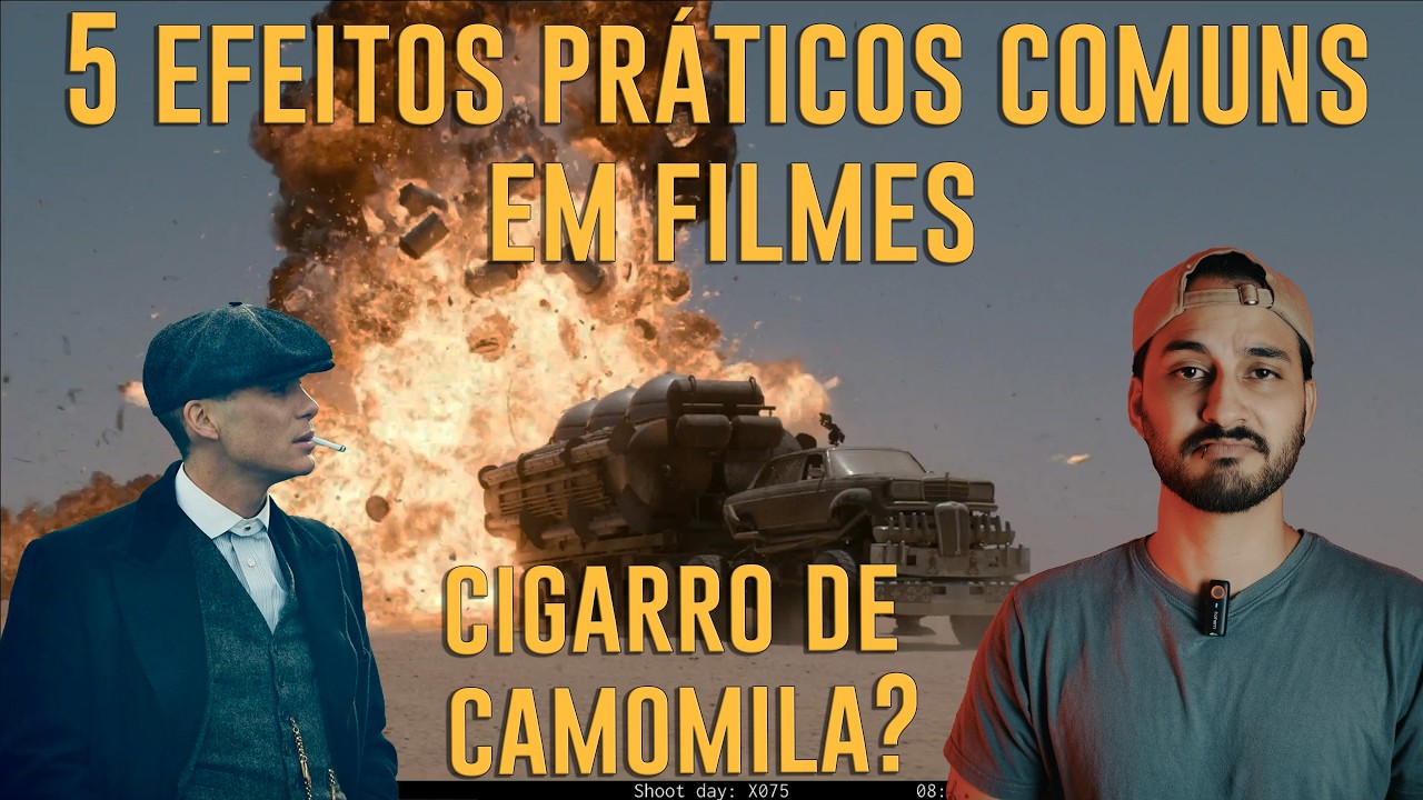 Descubra Os 5 Efeitos PR&Aacute;TICOS mais COMUNS do Cinema