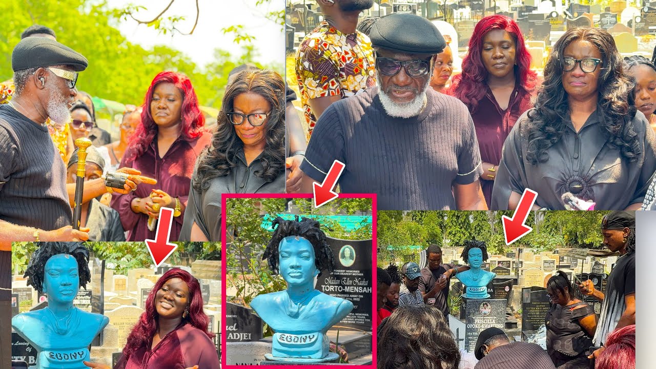 Heartbreaking 💔😭Ebony Reigns Parents & senior sister pays her an emotional visit at her t0mb