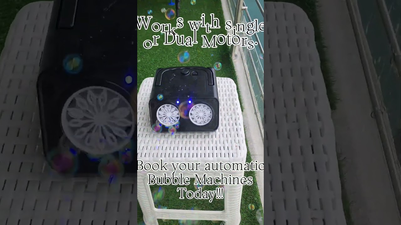 Automatic Bubble Machine for Rent in Trinidad. Rent Bubble Machine trinidad #partyrentals