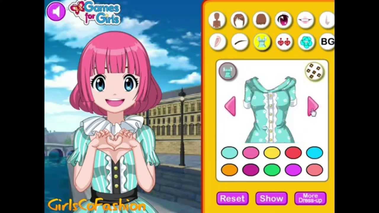 Anime Princess Dress Up Game- Online Girl Games