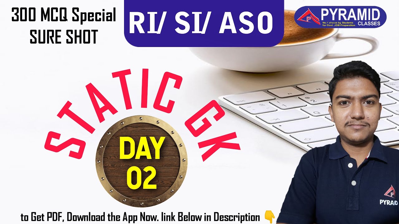 Day 2| RI Exam 2021 Static Gk| Odisha RI exam | Osssc ri exam | odisha Police SI GK |Pyramid Classes