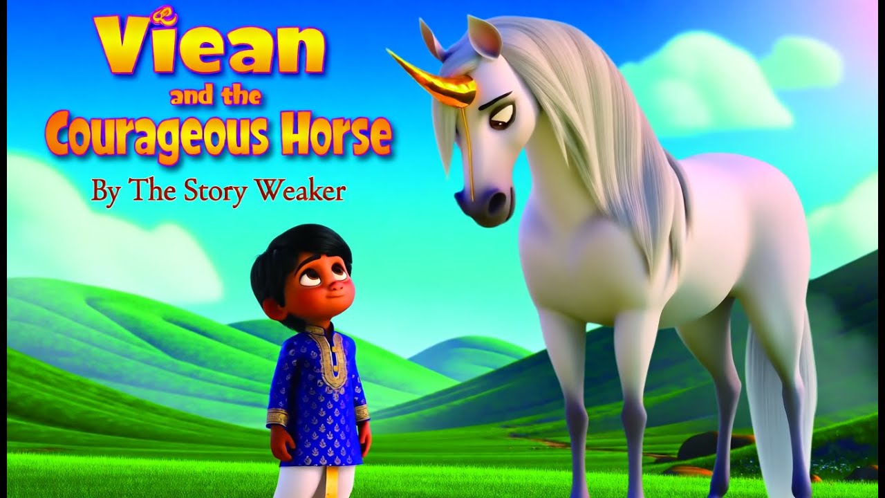 Viaan and the Courageous Horse 🌙 | Animated Moral Story for Kids | Read Aloud