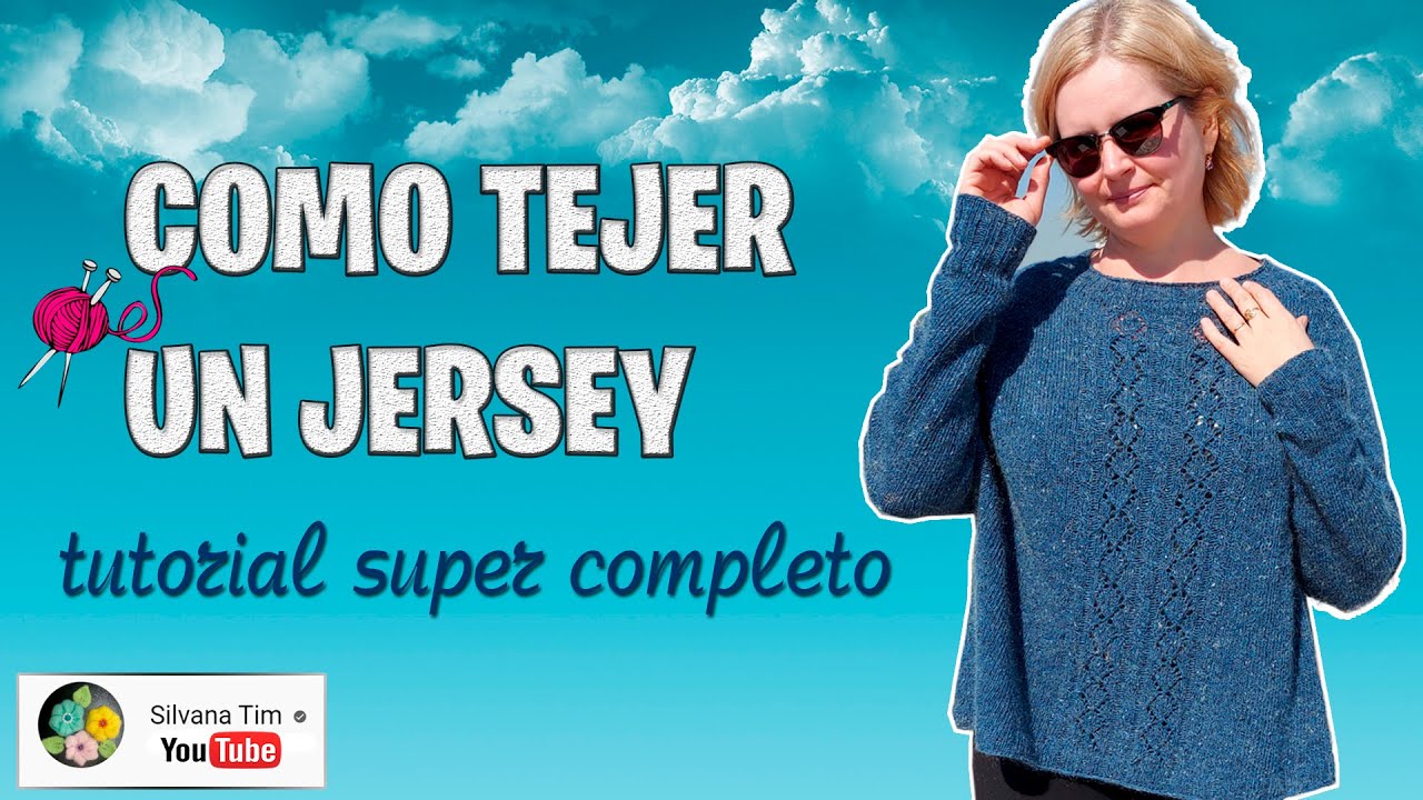 💖 Teje un Suéter Oversize con Manga Raglán en Circular 🧵 ¡Paso a paso para todos! 🌸