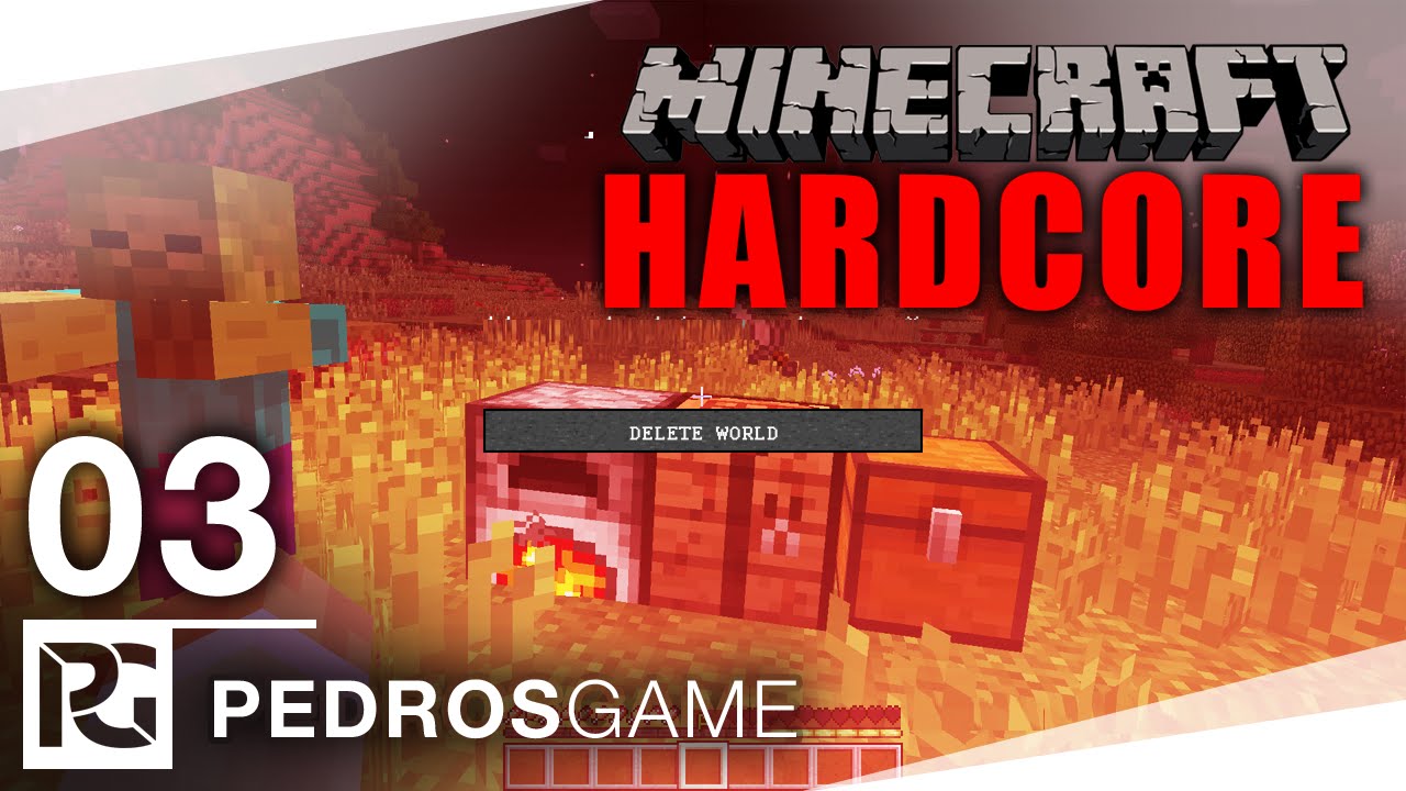 Pedro hraje Minecraft Hardcore | E03 - Lovec diamantů