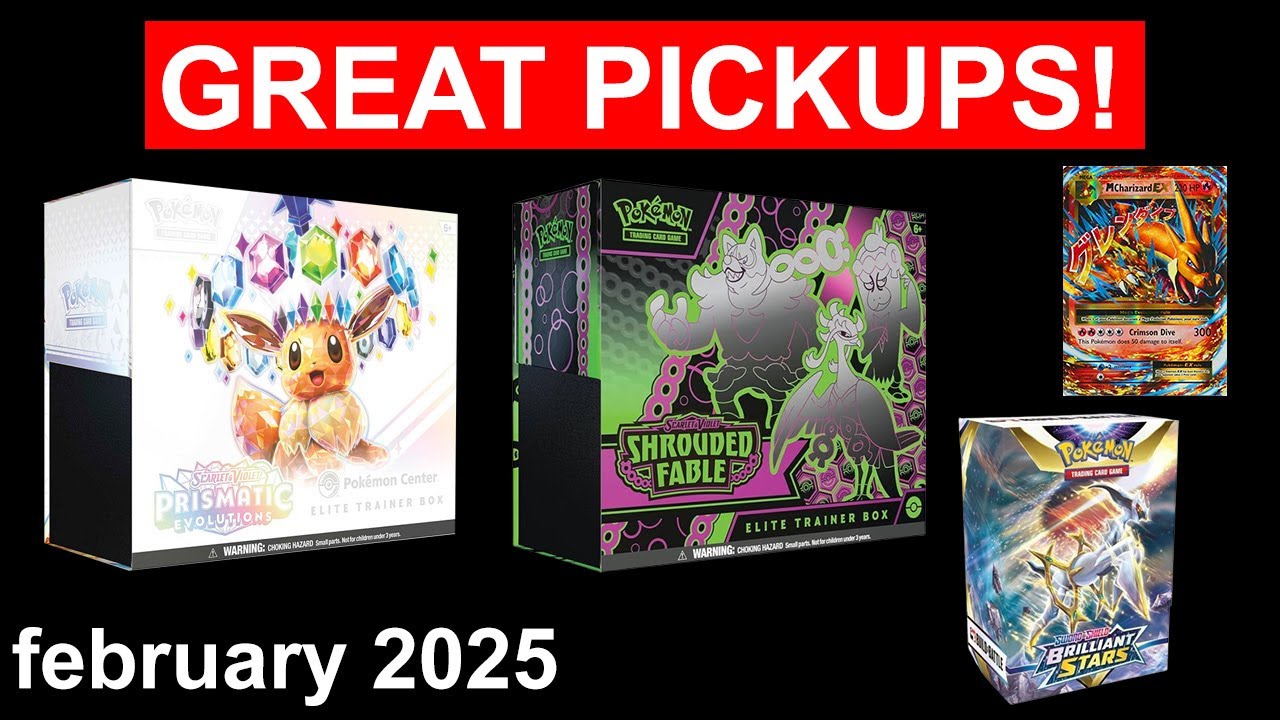 BEST VALUE Pokemon Investments Februrary!