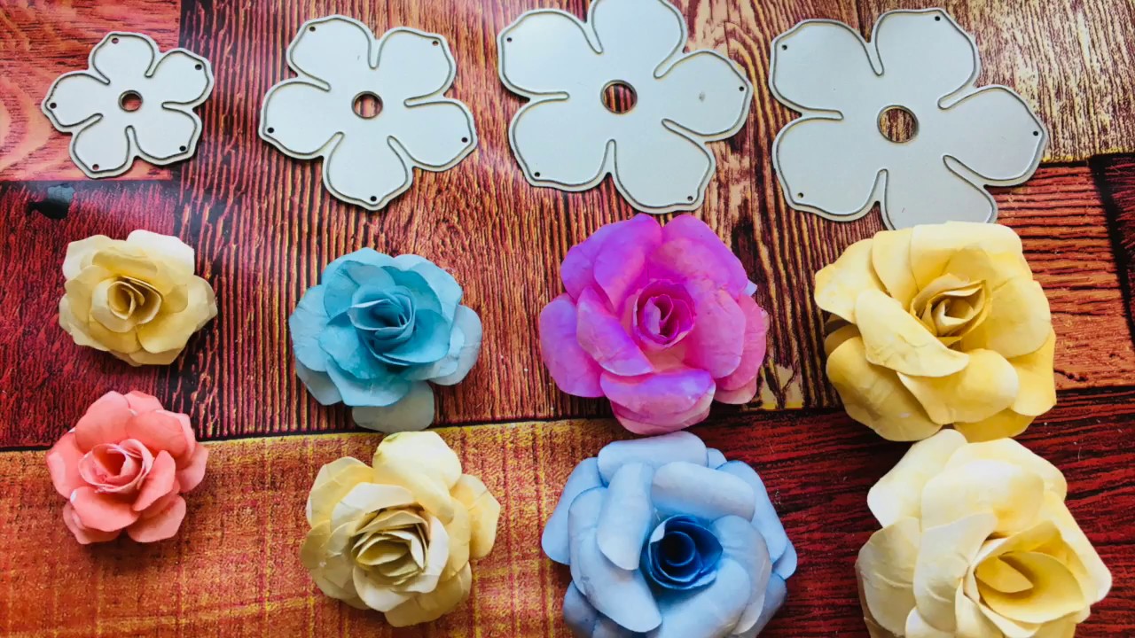 FLORES DE PAPEL 1 (ROSAS)