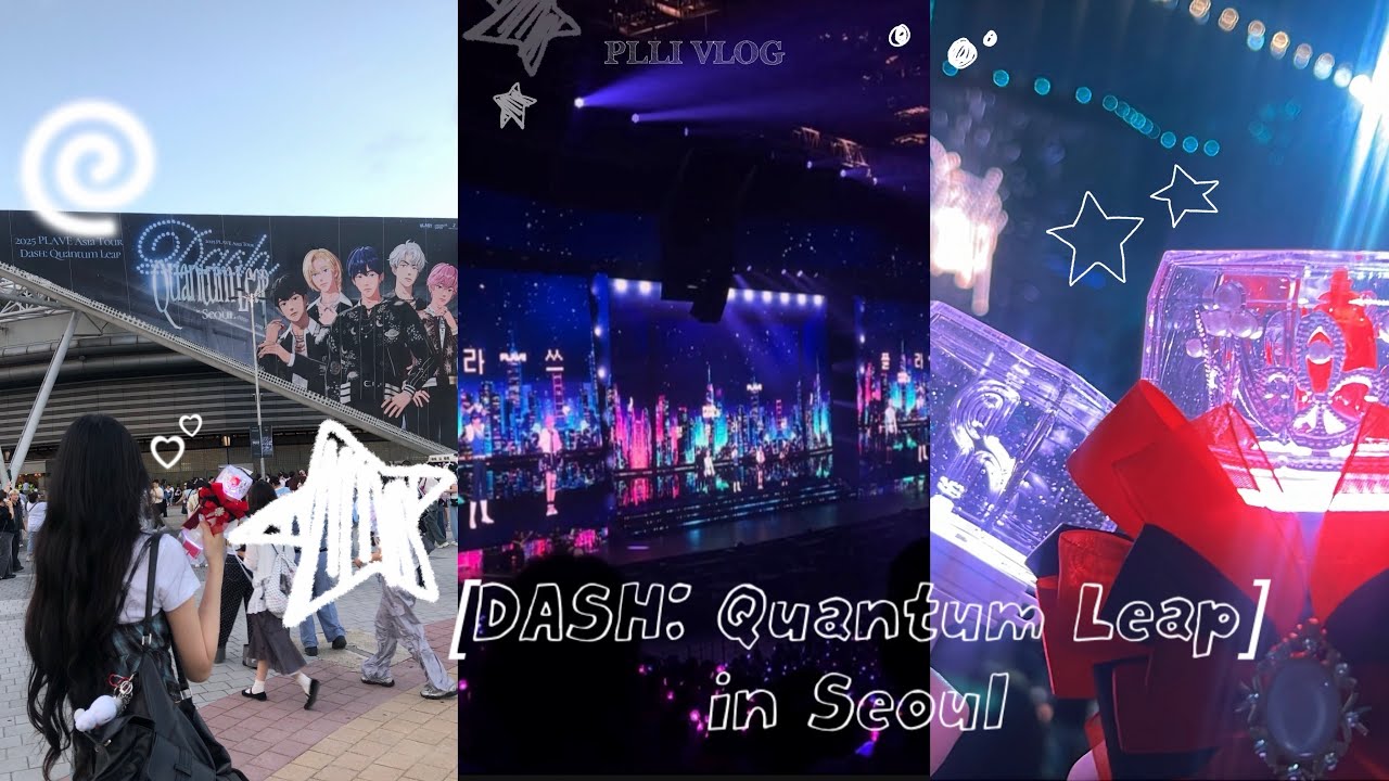 [PLLI VLOG] DASH: Quantum Leap 플레이브 콘서트 첫콘 브이로그 ෆ | 플리로그