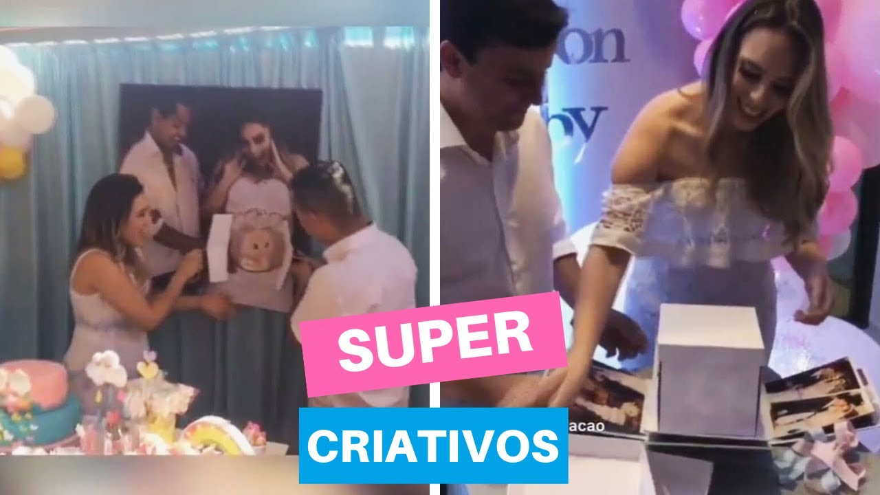 IDÉIAS CRIATIVAS PARA REVELAR O SEXO DO BEBÊ EM 2020