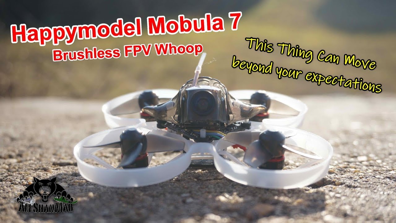 The Super Whoop Mobula7 Crazybee F3 Pro OSD 2S Brushless FPV Whoop