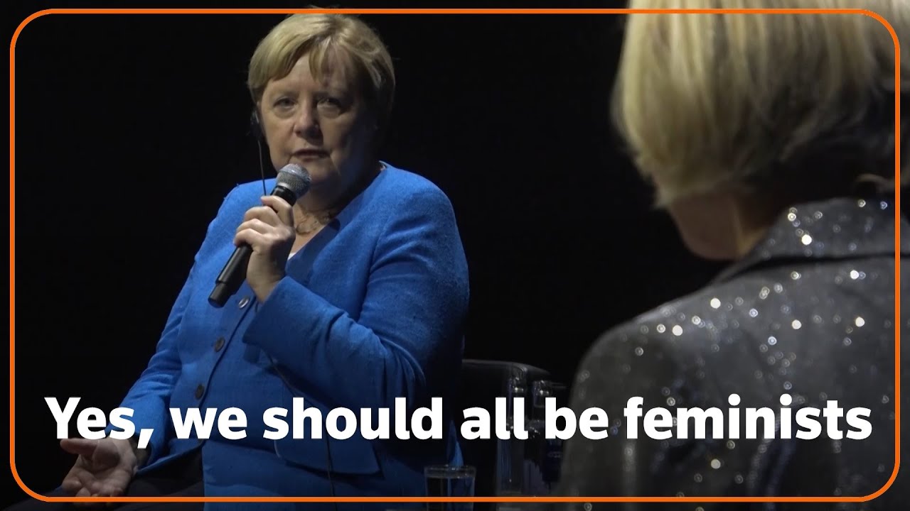 We should all be feminists, says Angela Merkel