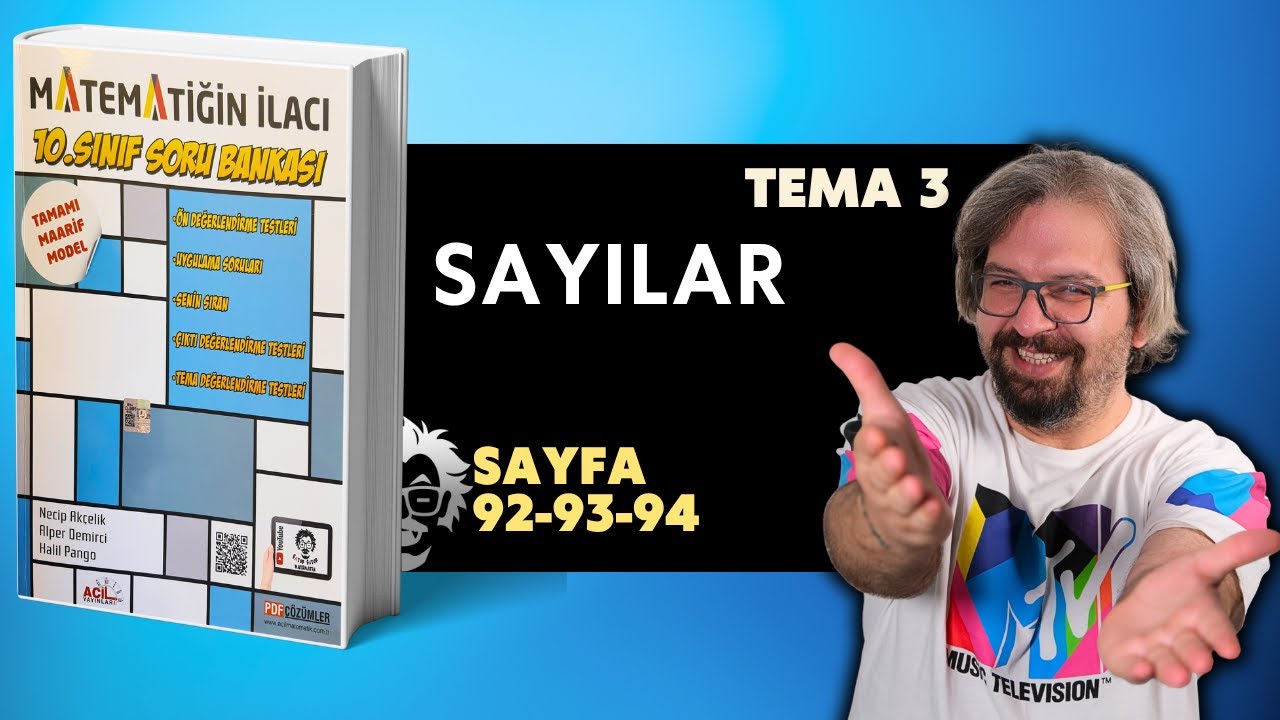 10  Sınıf Matematiğin İlacı | 92-93-94 Sayfa | Sayılar | Maarif Model