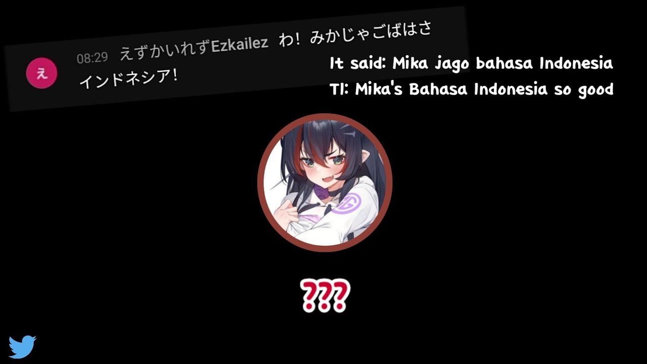 Mika get pranked by an Indonesian [Mika Melatika | Nijisanji ID]