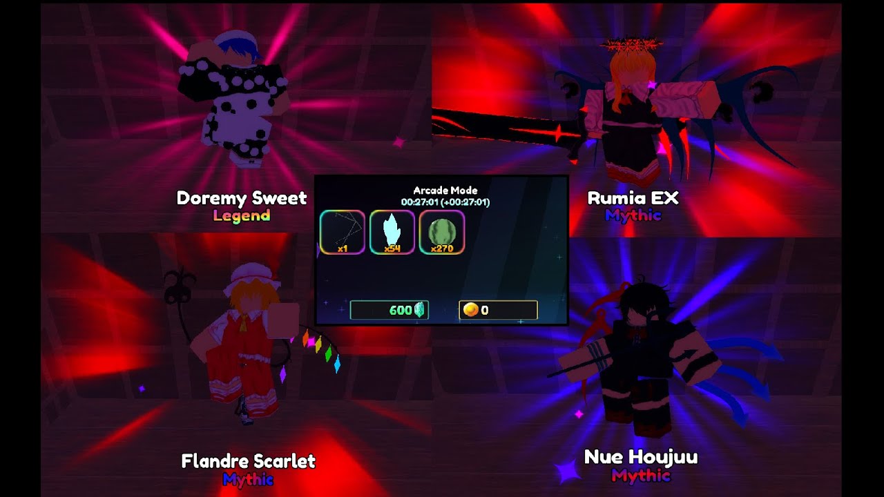 TTA Tier 3 Curses Star Comp Team + Rumia EX Showcase