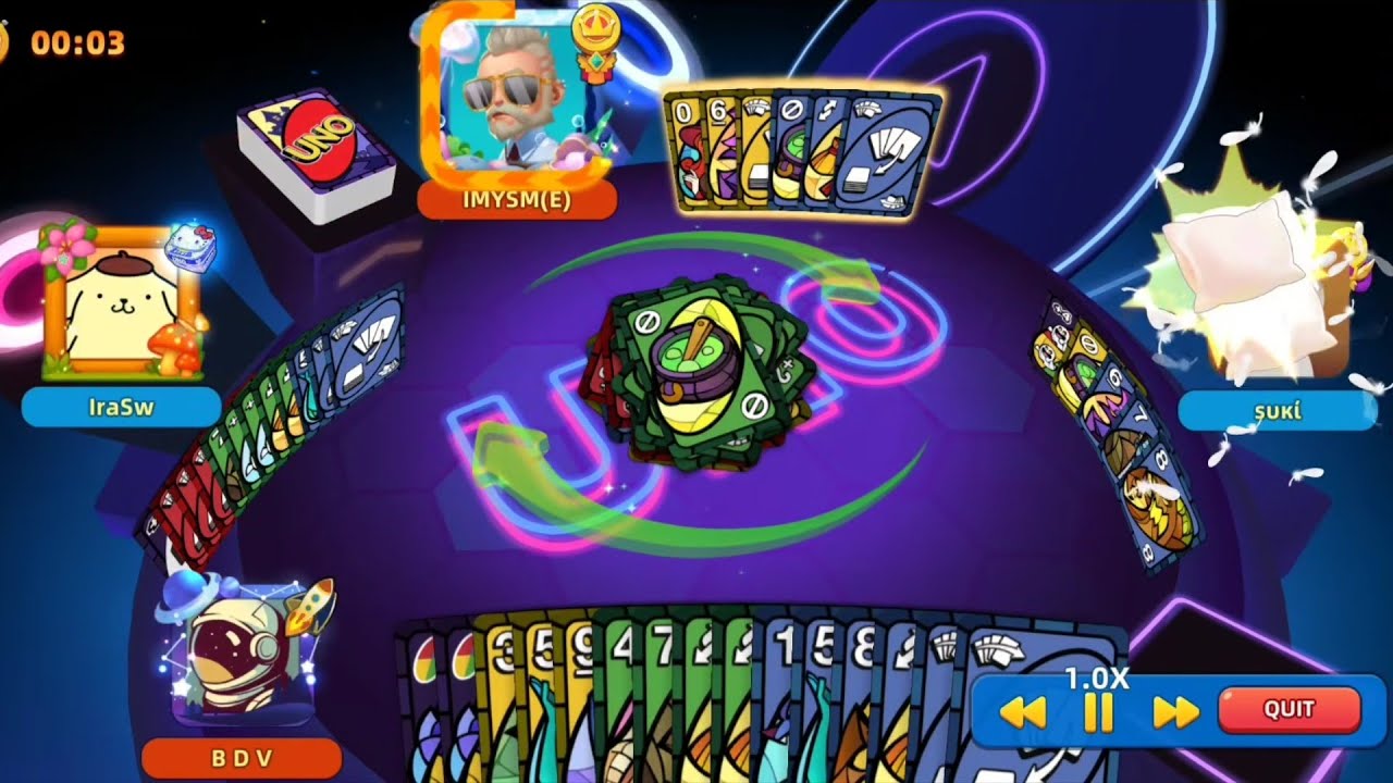 UNO! Mobile Game | Go Wild x1000 + Wild +6