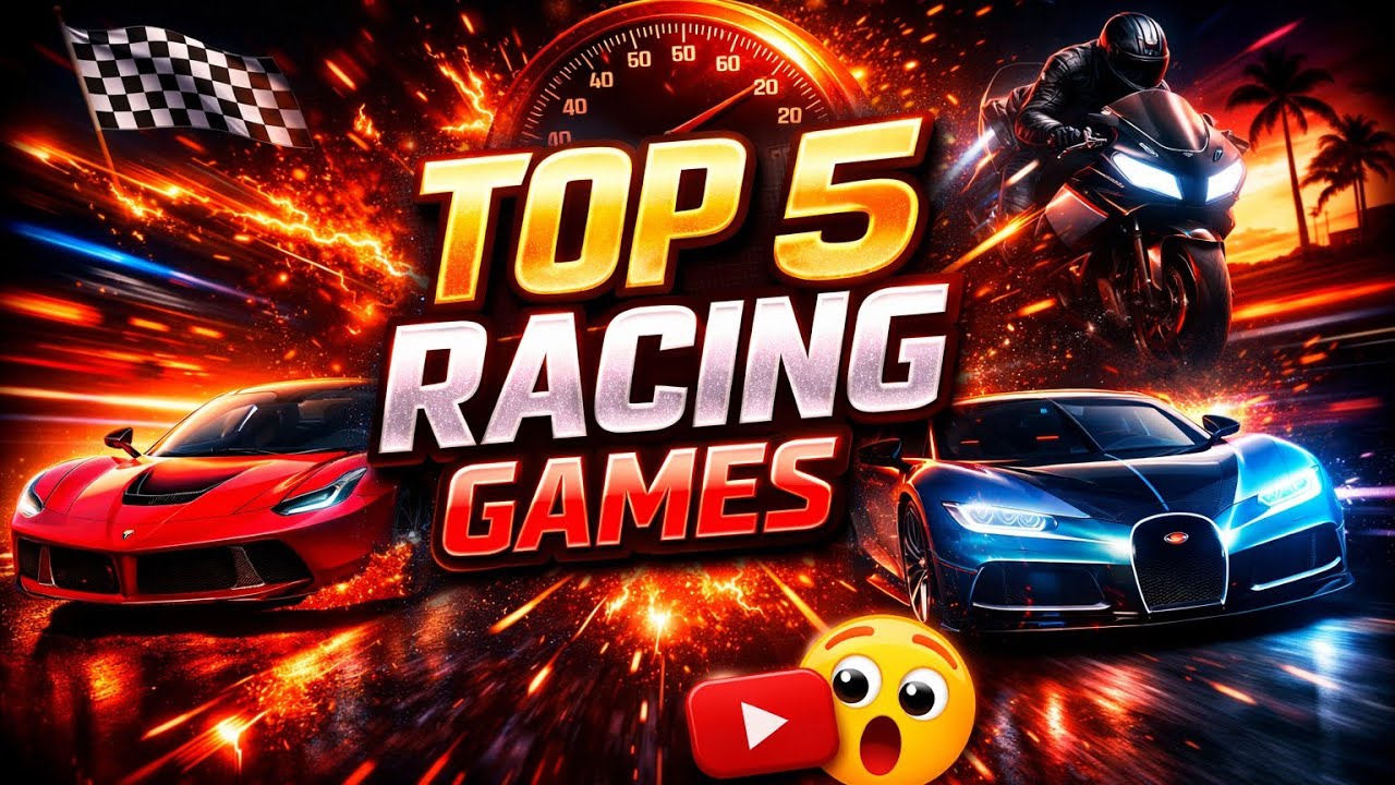 🔥 Top 5 Racing Games for Android 2026 High Graphics & Realistic🔥