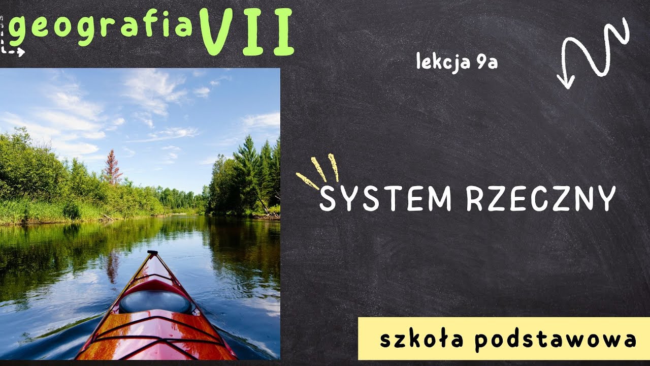 Geografia klasa 7 [Lekcja 9a - System rzeczny]
