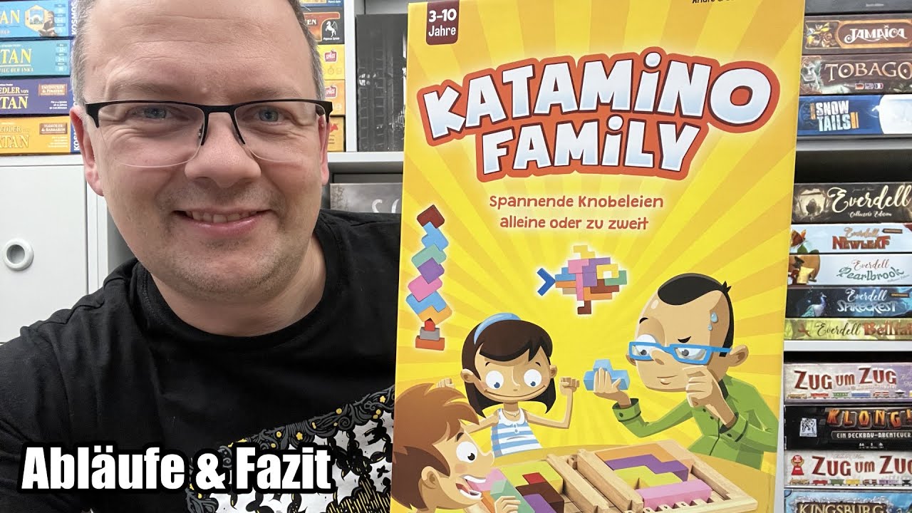 Katamino Family (Gigamic / asmodee) - alleine oder zu Zweit - perfekt für Kinder zwischen 3 und 10