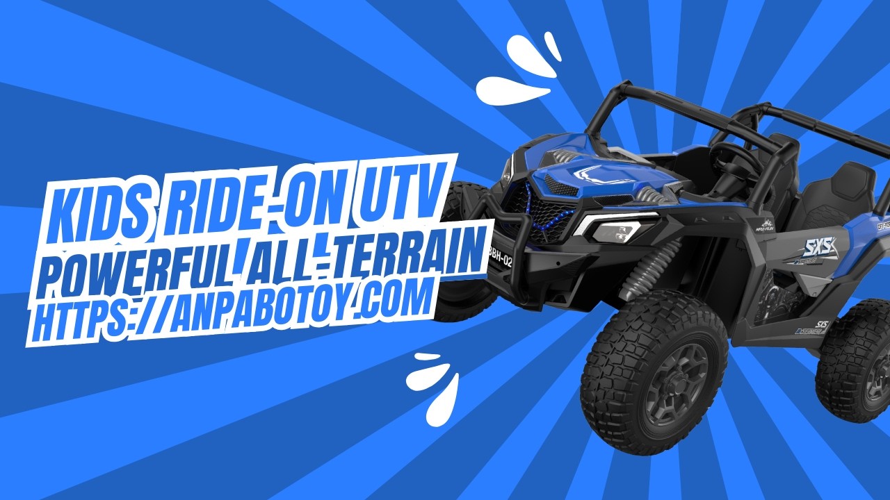 24V 4WD Kids Ride-On UTV: Powerful All-Terrain Adventure-part.2
