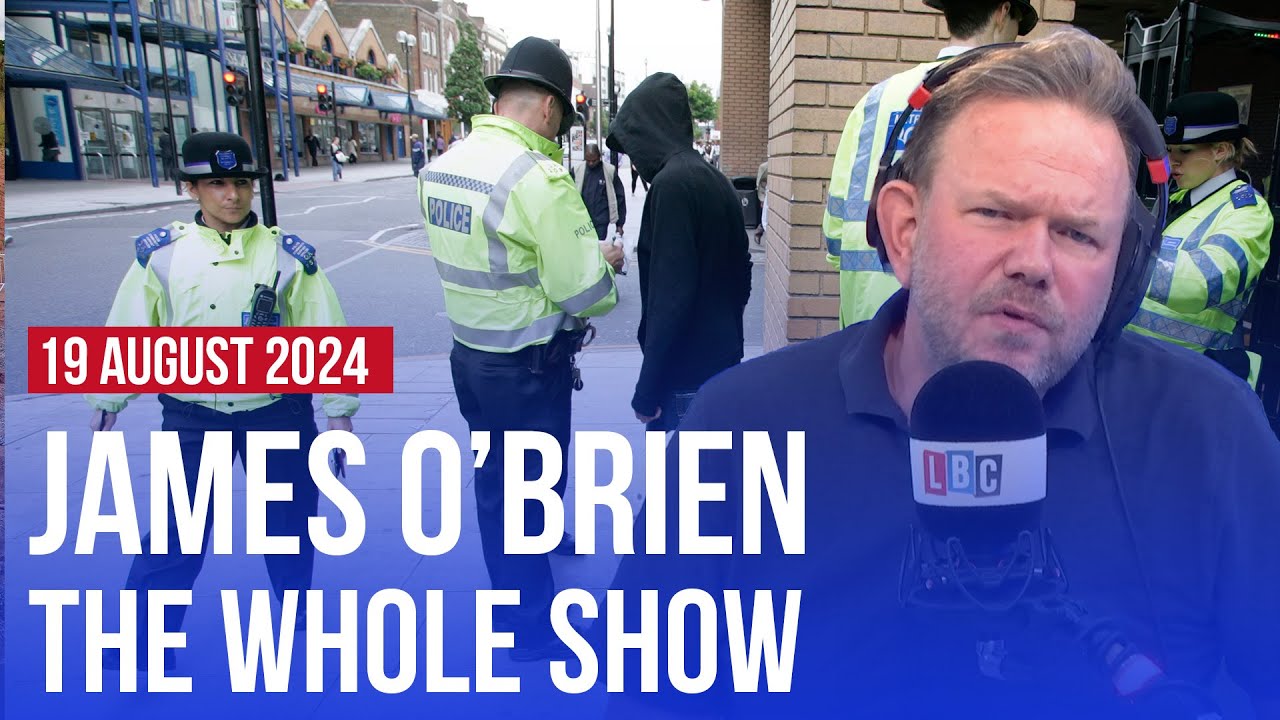 Should police really be strip searching children? | James O'Brien - The Whole Show