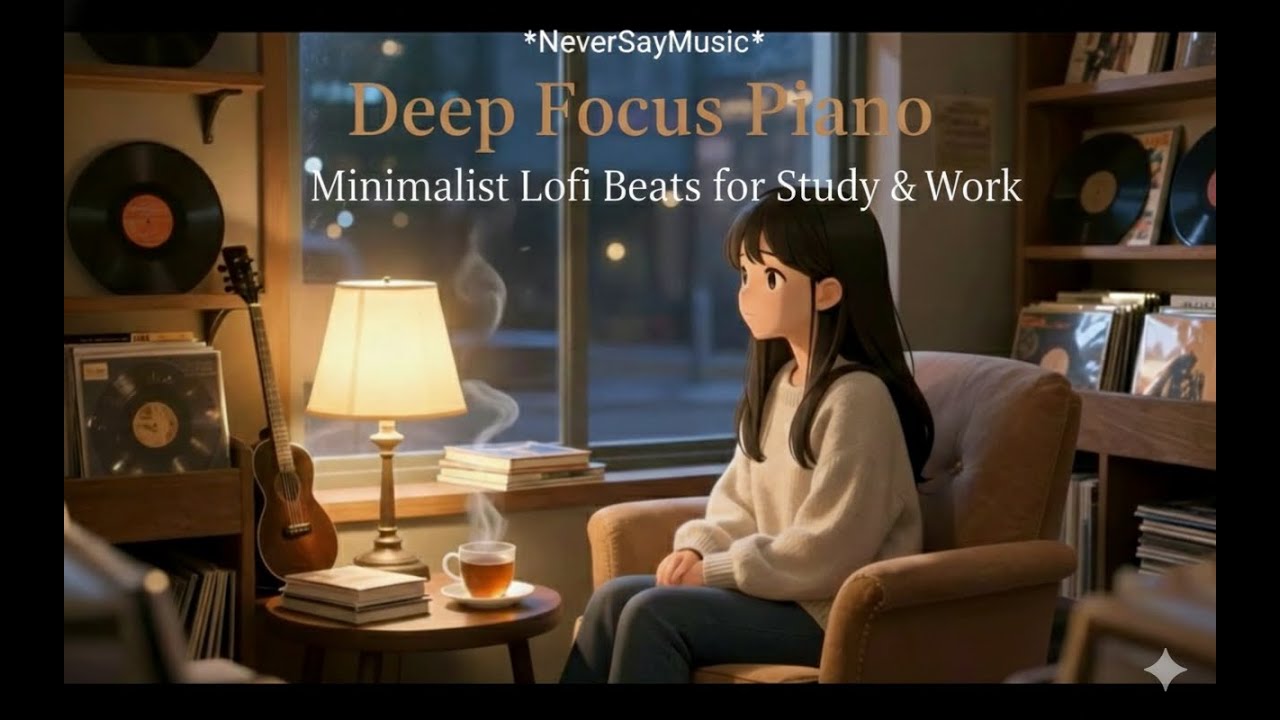 Deep Focus Piano - Minimalist Lofi Hip Hop [Study / Coding / Writing]