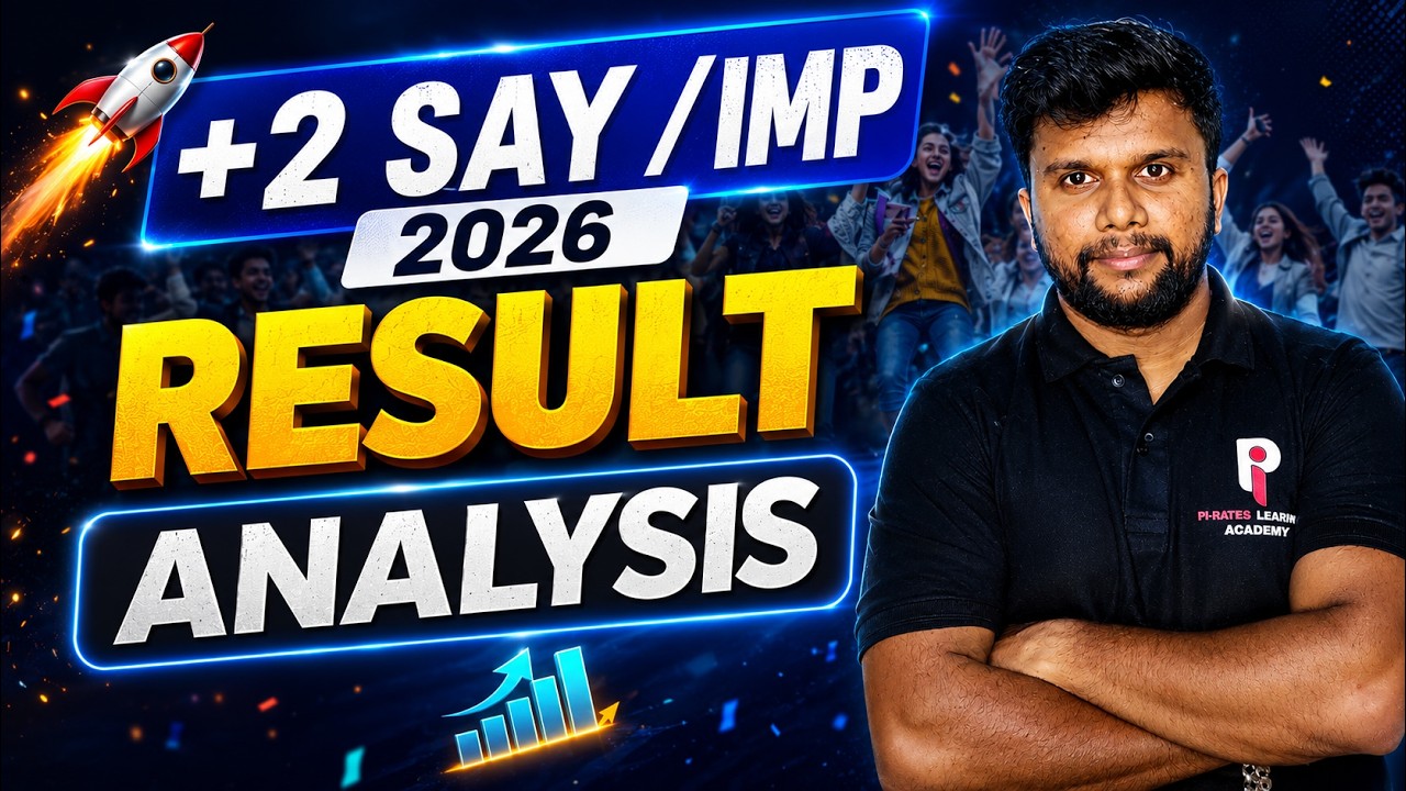 PLUS TWO SAY 2026 | RESULT ANALYSIS |