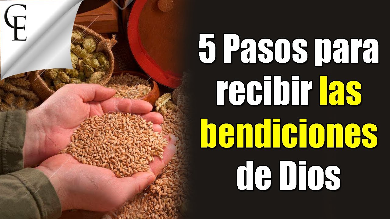 5 Pasos Para Recibir las BENDICIONES DE DIOS