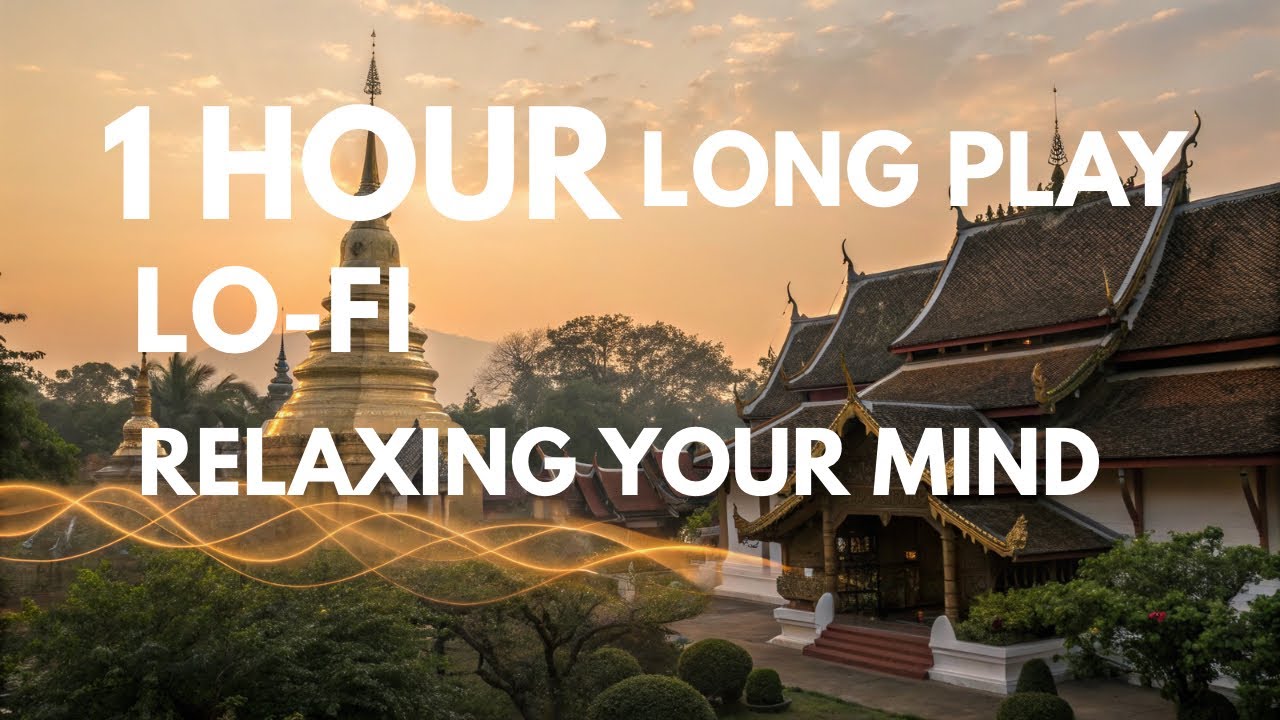 1 Hour - Lo-fi : Whispers of Chiang Mai #healing #zenmusic #thaiflute