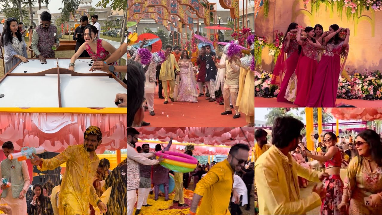 Haldi carnival me dhamaal 🤣 *must watch moments* 🔥