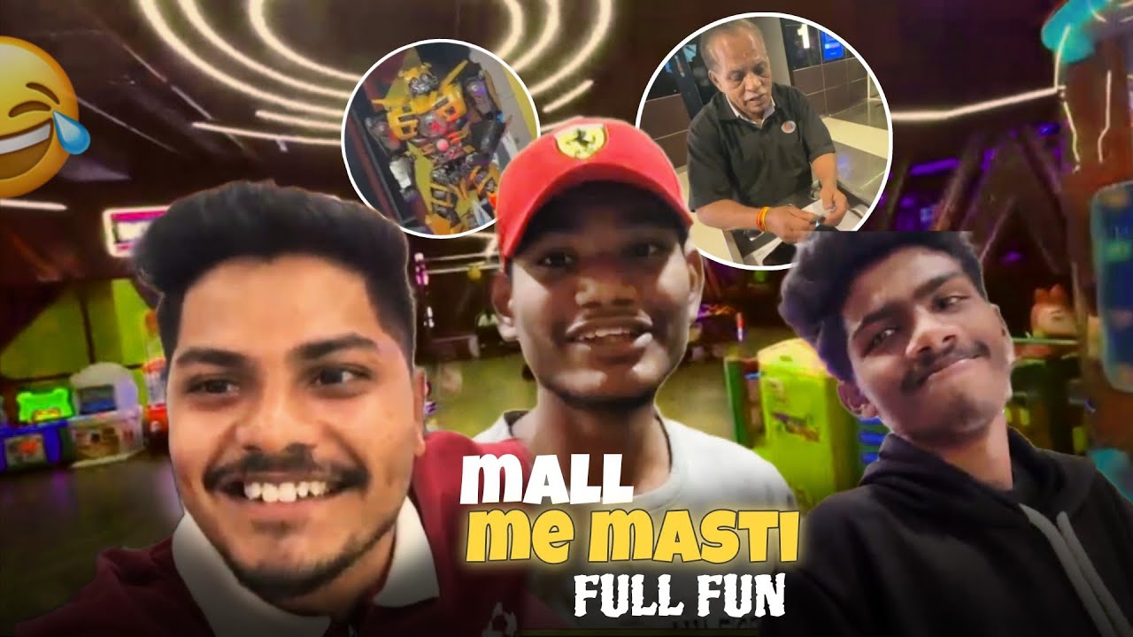 😂💥Mall me full masti full fun watch till end😁 #mall #fun #funny 