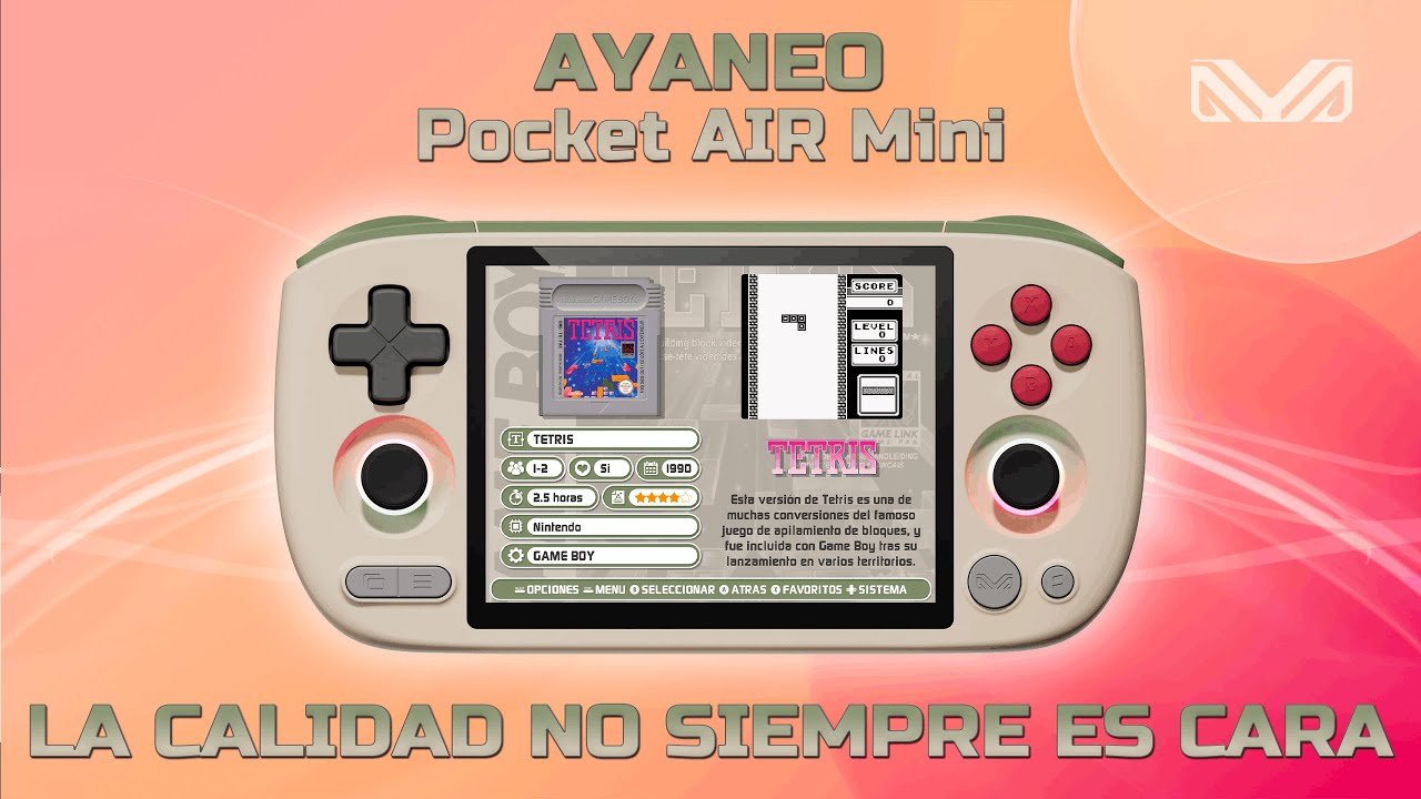 ✅ Análisis/Review AYANEO POCKET AIR MINI 🤜 La CALIDAD NO SIEMPRE ES CARA 🕹 #aliexpress