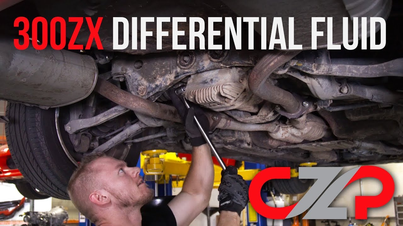 Nissan 300ZX Differential Fluid Replacement!