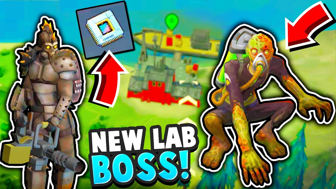 NEW LAB SECTOR B1 BOSS - Looting the PROCESSOR from THE TREASURE LURKER - Last Day on Earth Survival