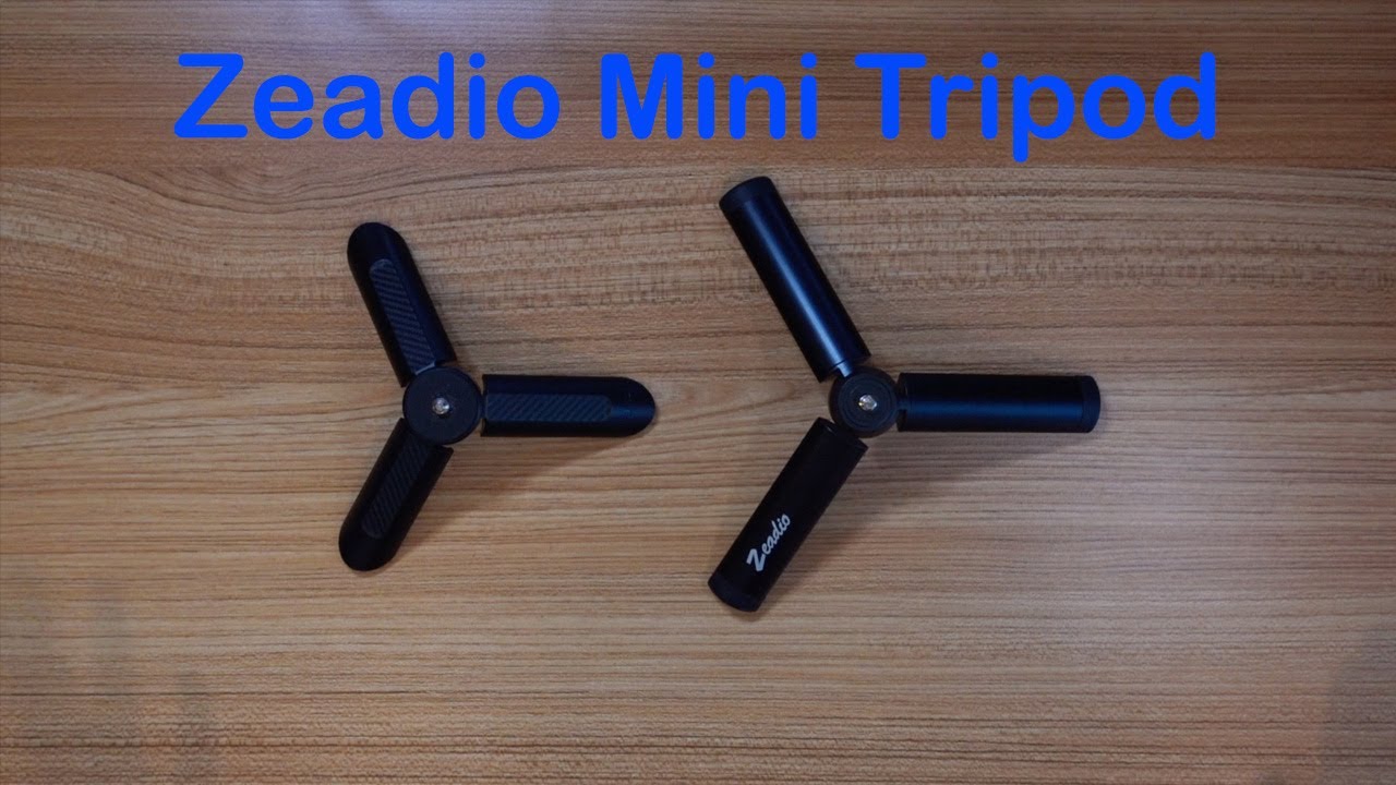 The Zeadio Mini Metal Tripod