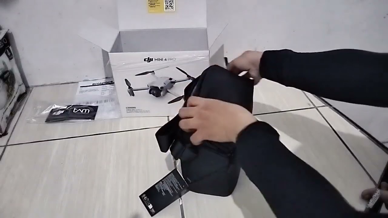 Unboxing Drone DJI Mini 4 Pro Oleh Istri Tercinta.. 