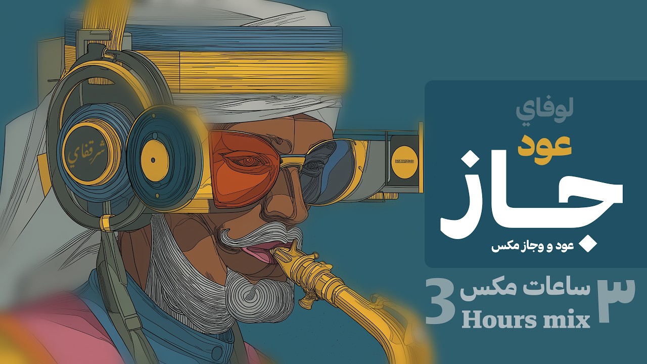 Sharqify | 3 Hours | Lofi Oud & Jazz  | focus & Deep Work | عود جاز لوفاي خليجي و شرقي | ساعات ثلاث
