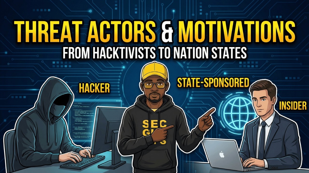 Threat Actors & Motivations