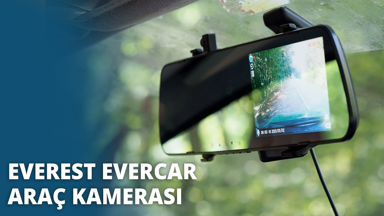 Everest Evercar X03 Aynalı Araç Güvenlik Kamerası İncelemesi