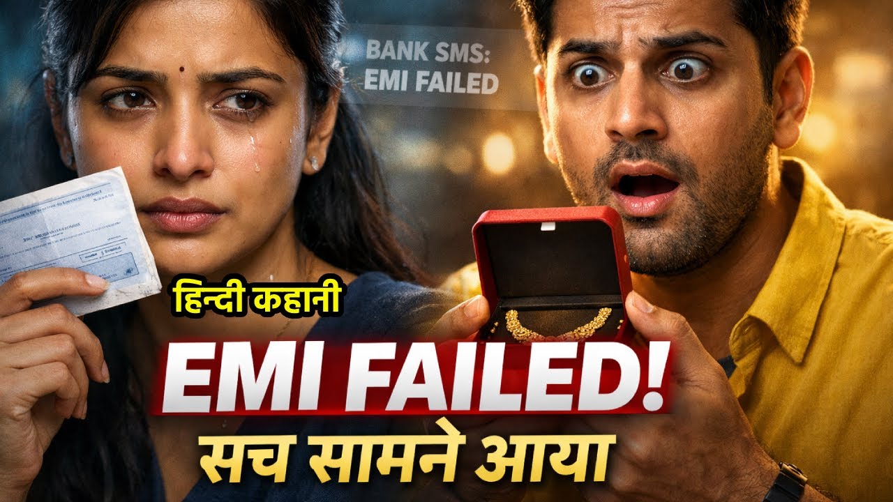डायमंड नेकलेस के पीछे छुपा कर्ज़ का सच | Emotional Husband Wife Story