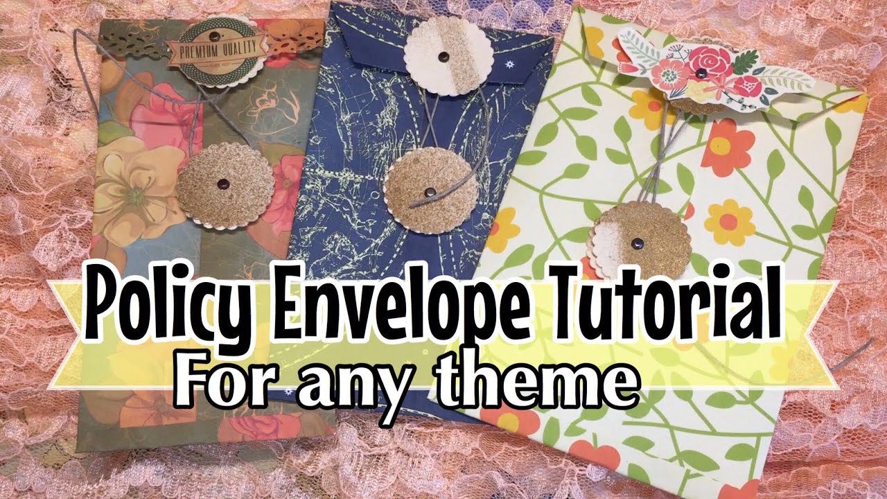 Policy Envelope Tutorial / GraphicStock| I'm A Cool Mom