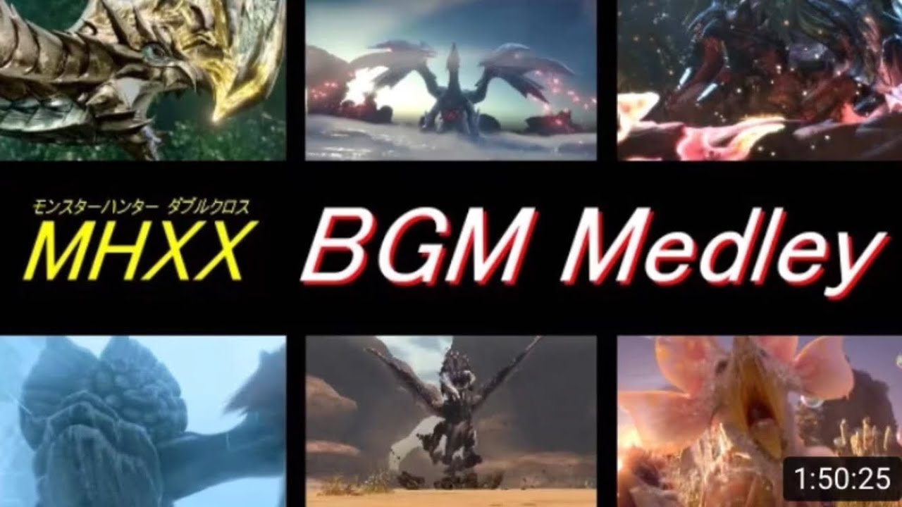 【作業用】MHXX BGMメドレー