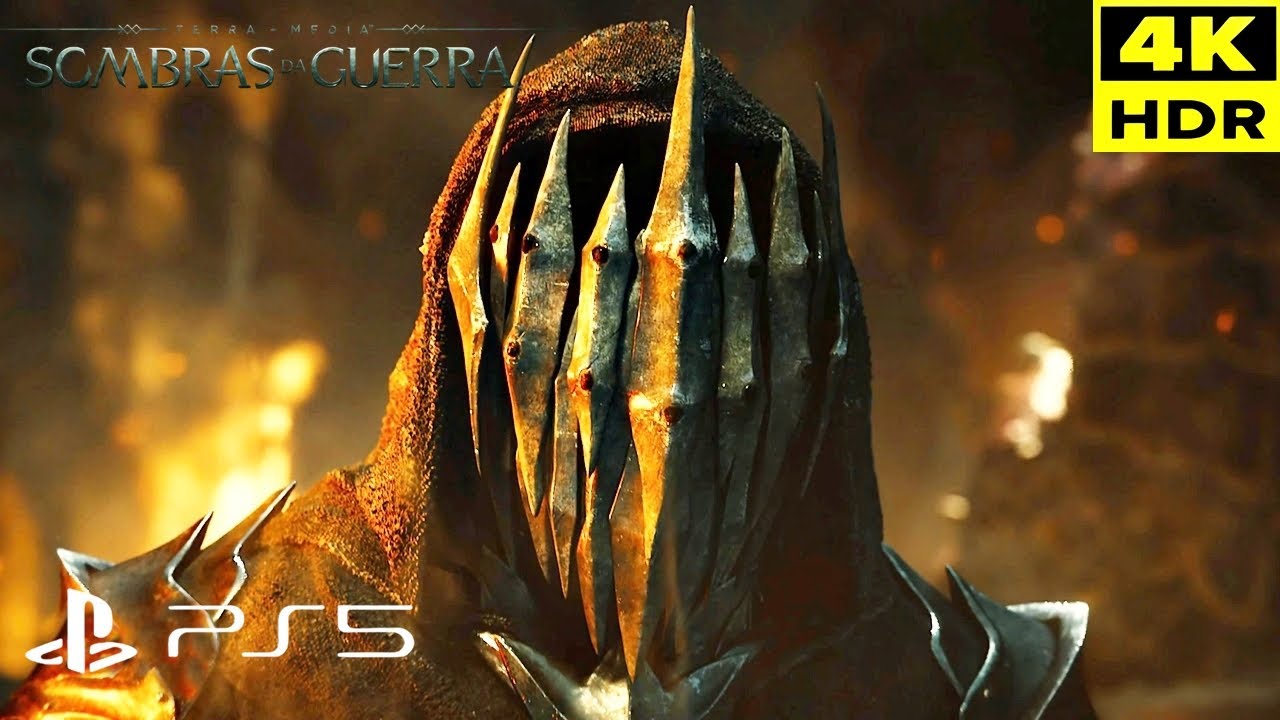 A HIST&Oacute;RIA DOS NAZGUL! 4K DUBLADO - SHADOW OF WAR