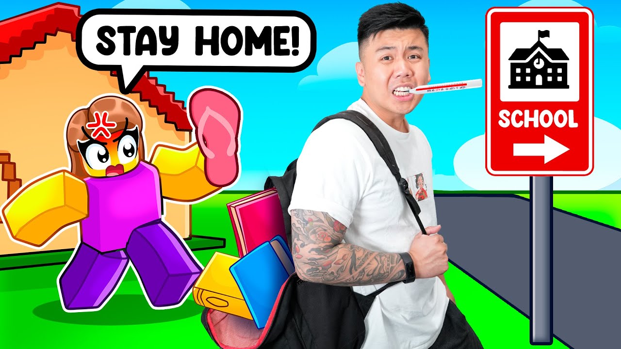 ROBLOX НЕ ПРОПУСКАЙ ШКОЛУ!