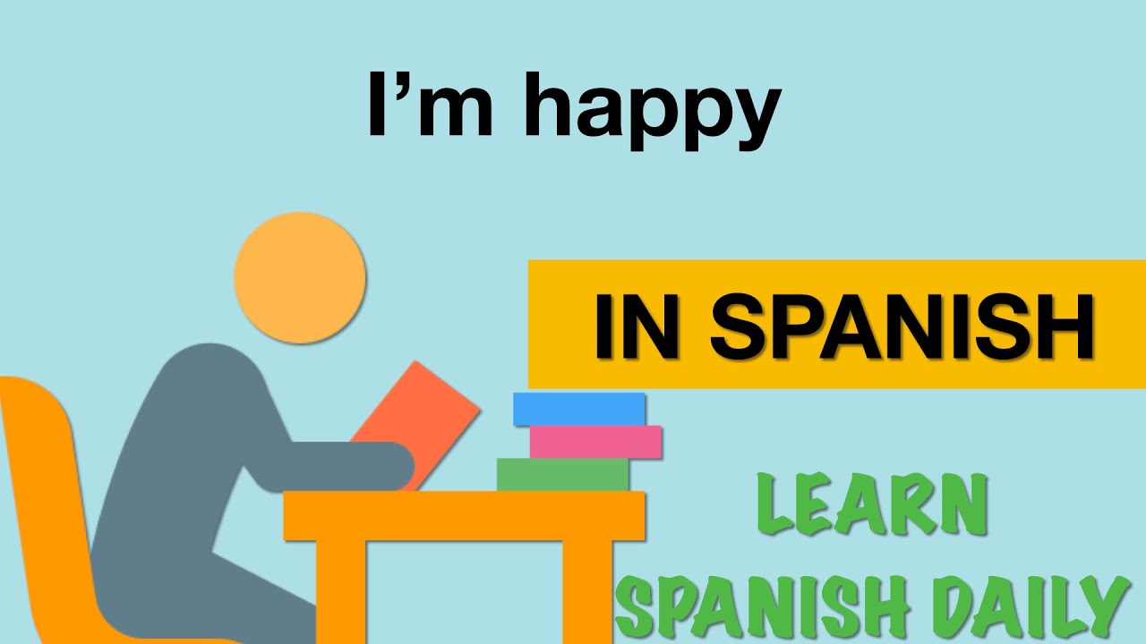 How To Say (I'm happy) In Spanish