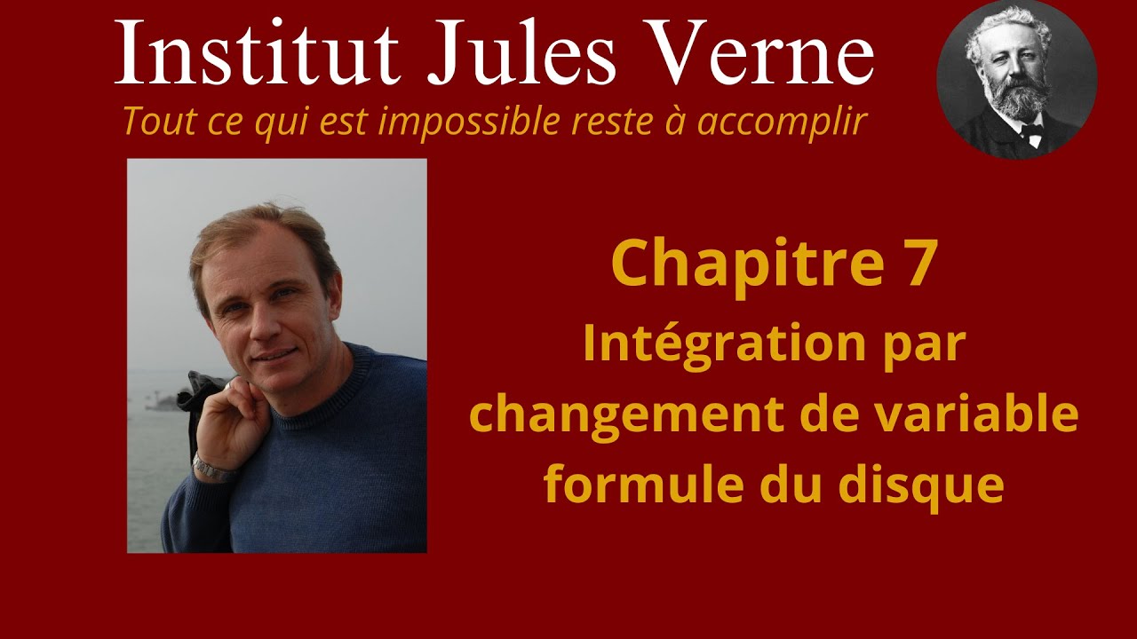 Surface d’un disque Calcul d’une intégrale par changement de variable x = R·sin(t) exercice corrigé