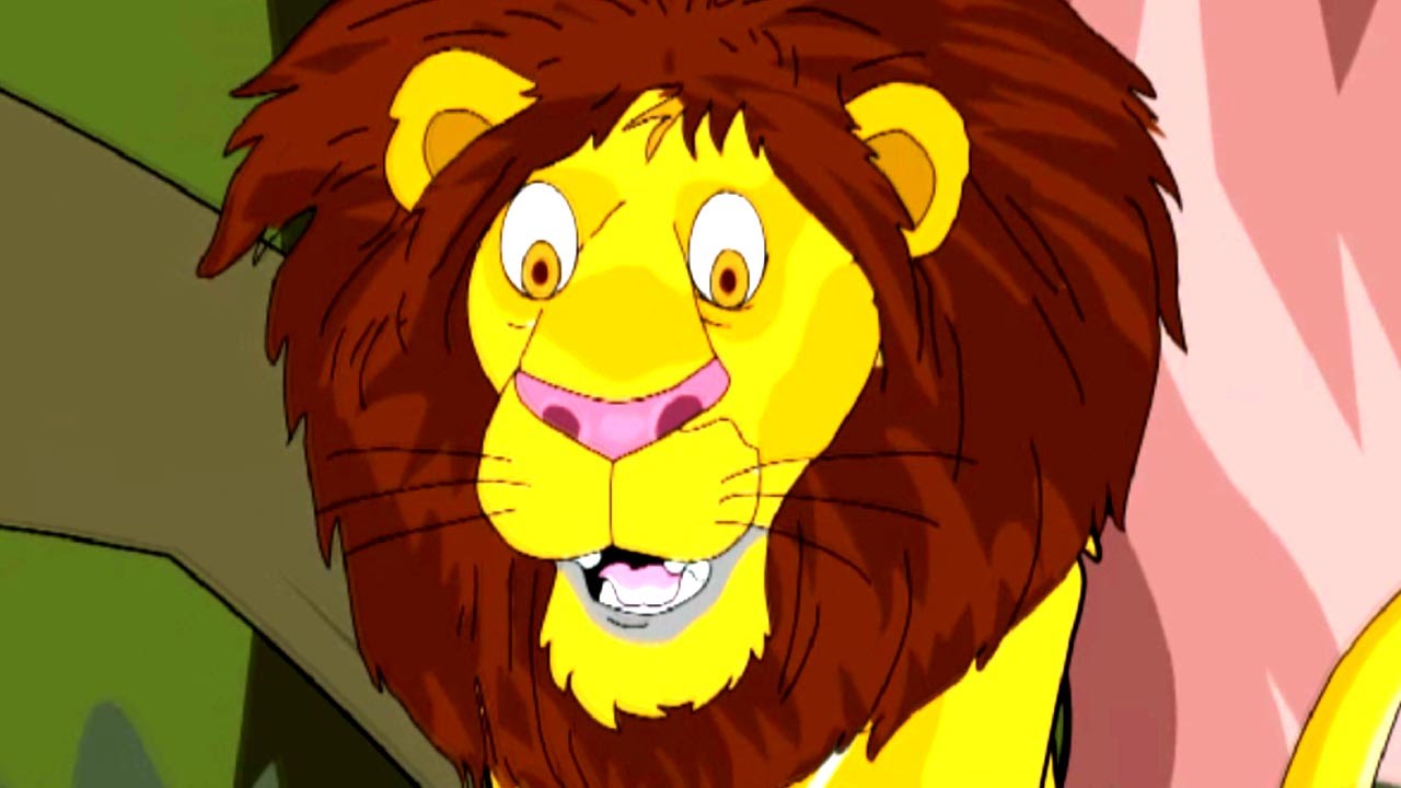 The Foolish Lion - Kids English Animation - Moral Story