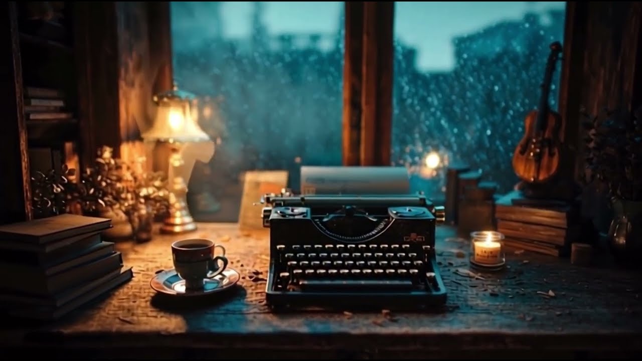 “Write the story you’re afraid to tell.” 🖋️ (Rainy Writer's Attic Ambience)