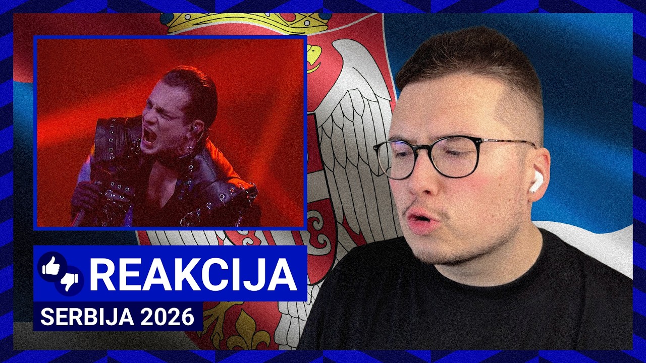 Serbija atsiveža KARDĄ ir METALĄ | Eurovizija 2026 reakcija | LAVINA – „Kraj mene“