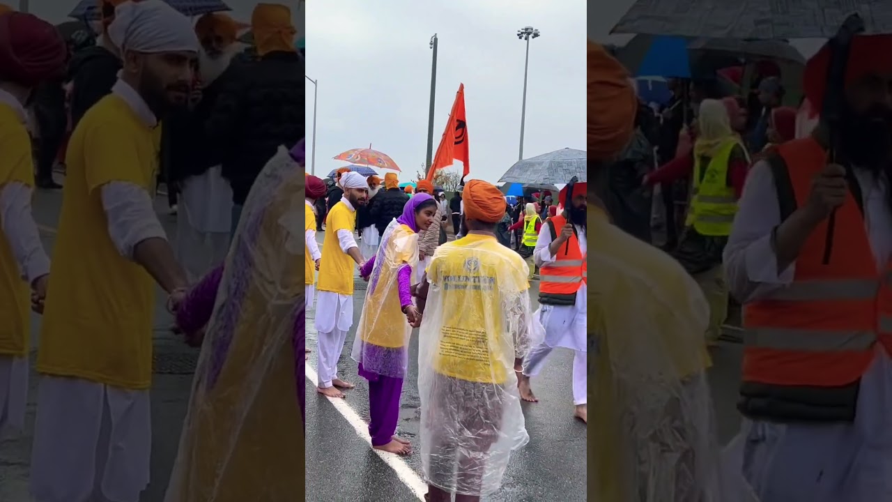 Brampton Nagar Kirtan Shorts Canada Toronto #brampton #torontoskyline #canada #student