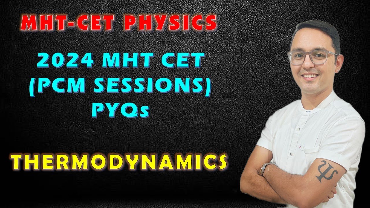 2024 PYQs | PCM SESSIONS | THERMODYNAMICS